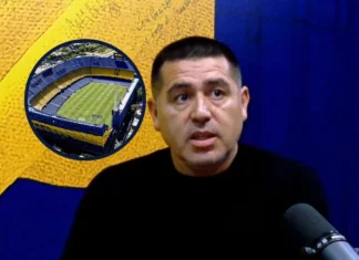 Juan Román Riquelme tuvo una charla privada con el plantel de Boca tras el empate con Unión en Santa Fe